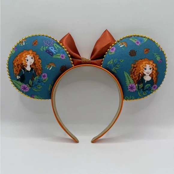 Disney Princess Merida Handmade Minnie Ears - Picture 2 of 2